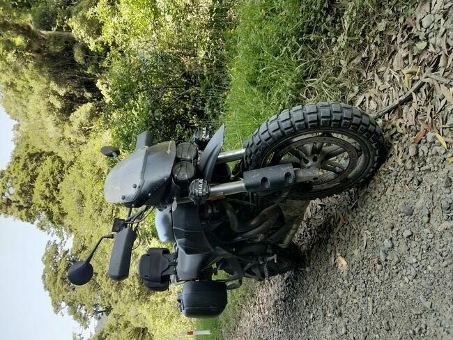 Buell riding Waikaremoana